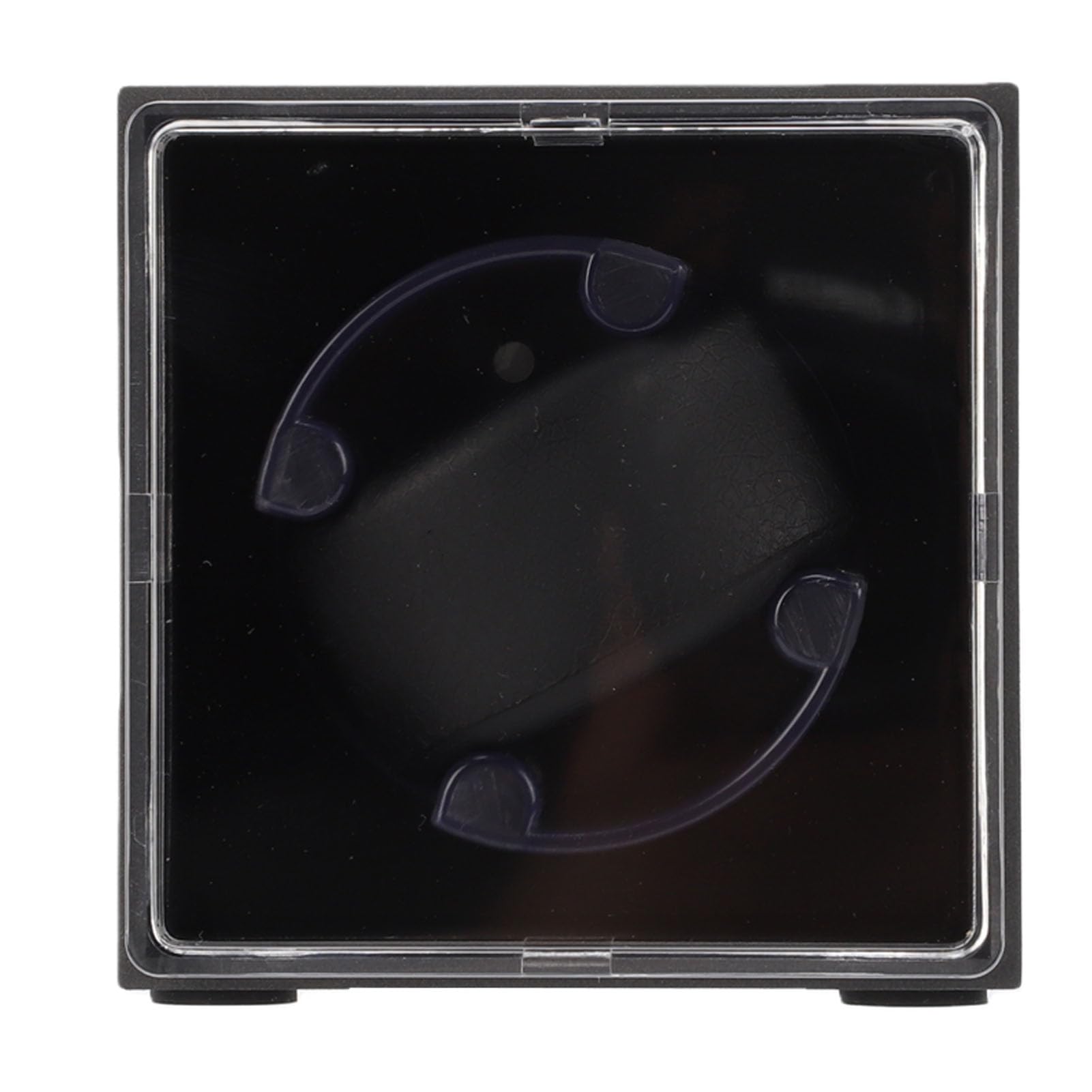 Ejoyous Caricaorologi Automatico, Caricaorologi Meccanico Silenzioso in ABS con 5 Direzioni di Rotazione, Cassa Singola Antimagnetica a Doppia Alimentazione per Display da Ufficio Domestico