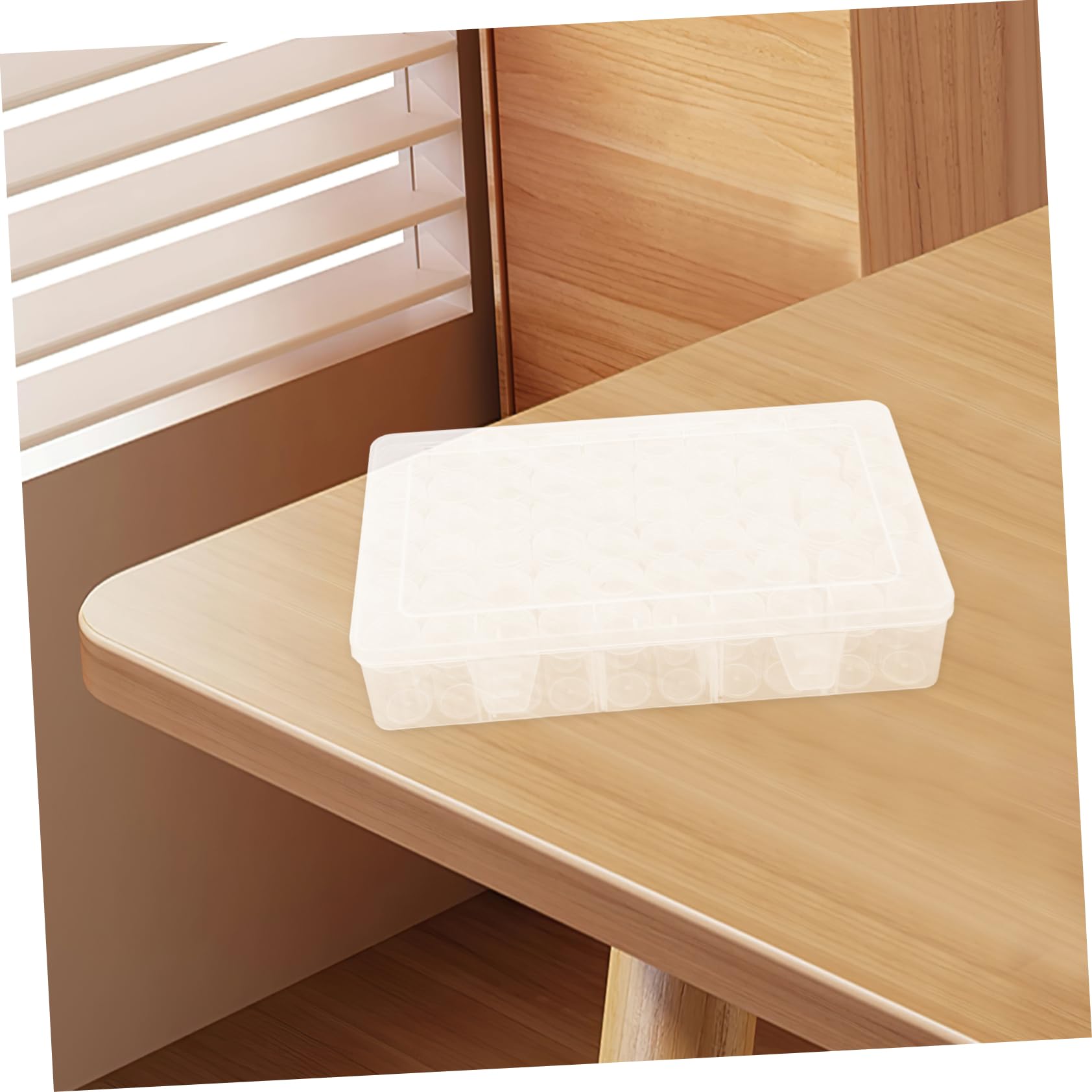 UPKOCH Scatole di Plastica Trasparenti da Scomparti per Conservare Semi con Etichette Numerate Organizer per Pacchetti e Piccoli Oggetti come Gioielli e Perline