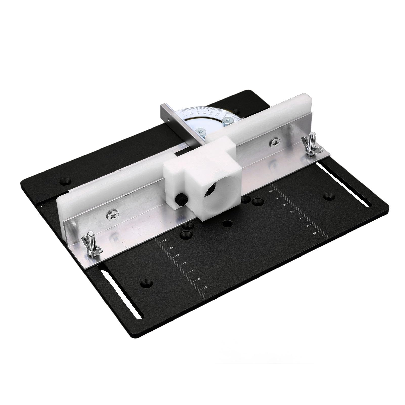 Piastra per Inserimento Tavolo Fresa, Banchi per la Lavorazione del Legno Piastra Ribaltabile per Router, Banchi per la Lavorazione del Legno Piastra Base per Inserimento Mitra,