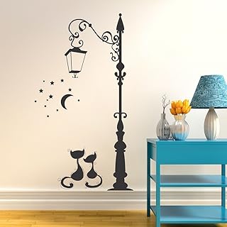 WALLSTICKY CAT Under Street LAMP Sticker-picture-29