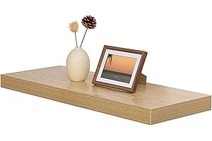 Fun Memories 30 Inch Floating Shelf, 12 Inch Deep Shelves