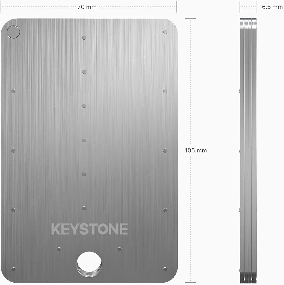 KEYSTONE Crypto Seed Storage, Crypto Steel Capsule Comoros | Ubuy