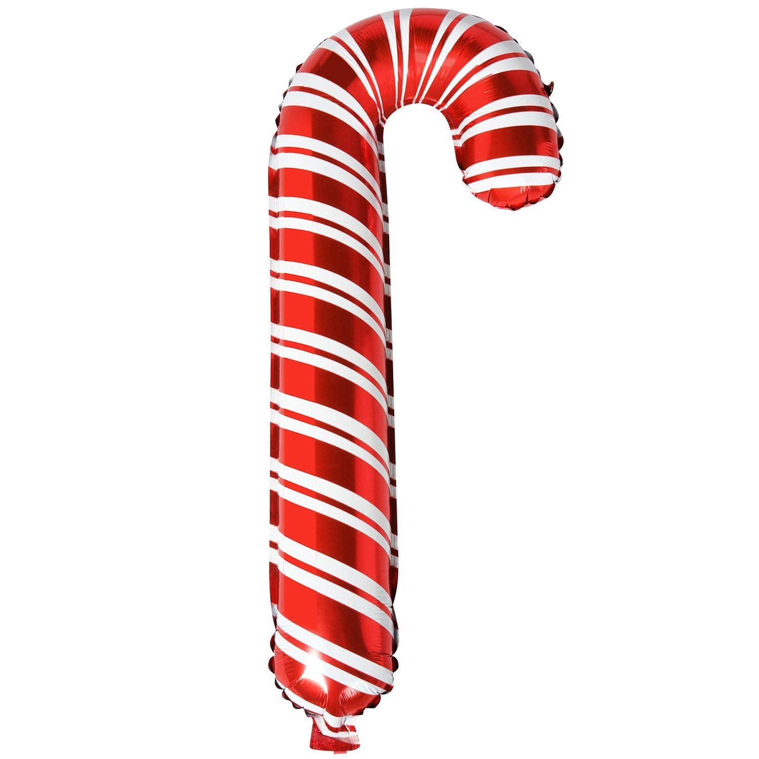 Nrpfell Red Striped Candy Cane Balloon Christmas Decoration
