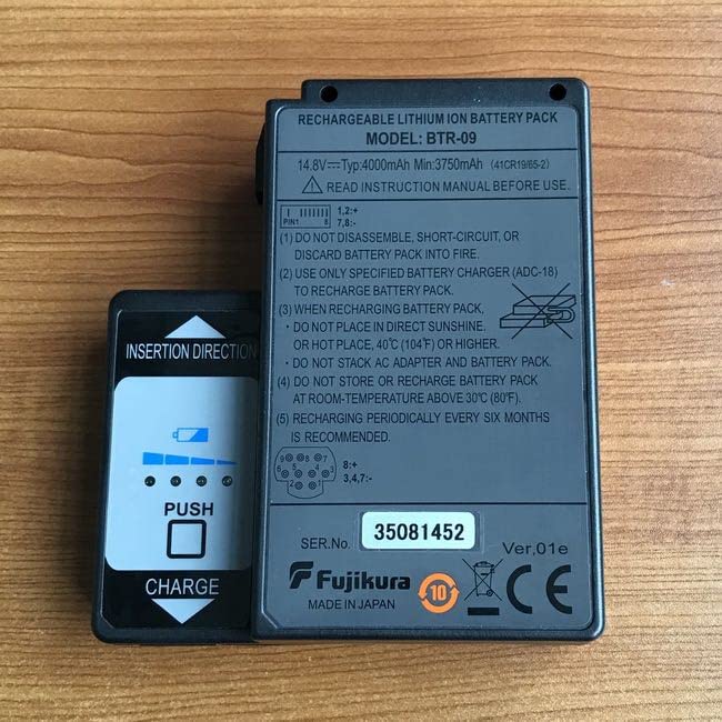 Amazon.com: Fujikura Battery BTR-09 for FSM-70S FSM-70S+ FSM-80S