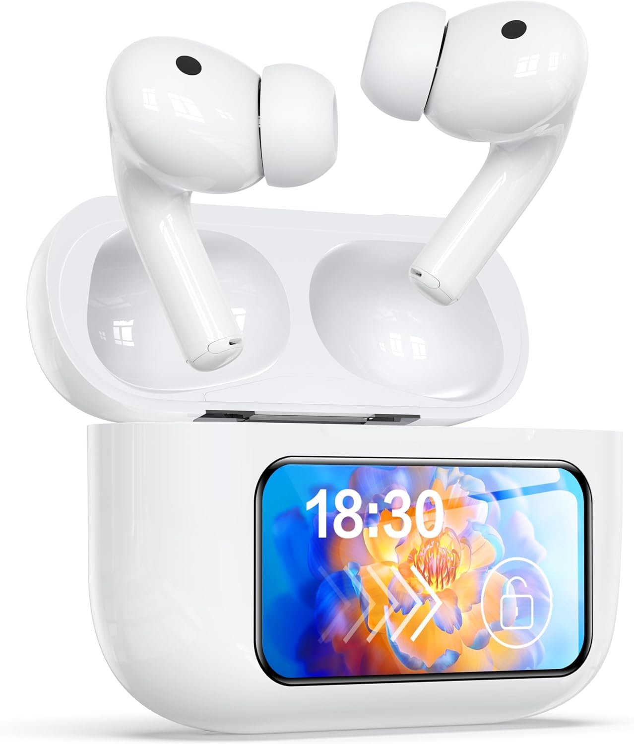 ワイヤレスイヤホン bluetooth 5.4 イヤホン LEDディスプレイ搭載 Amazon.co.jp: 【Bluetooth 5.4・2026新登場】Bluetooth 5.4+EDR搭載