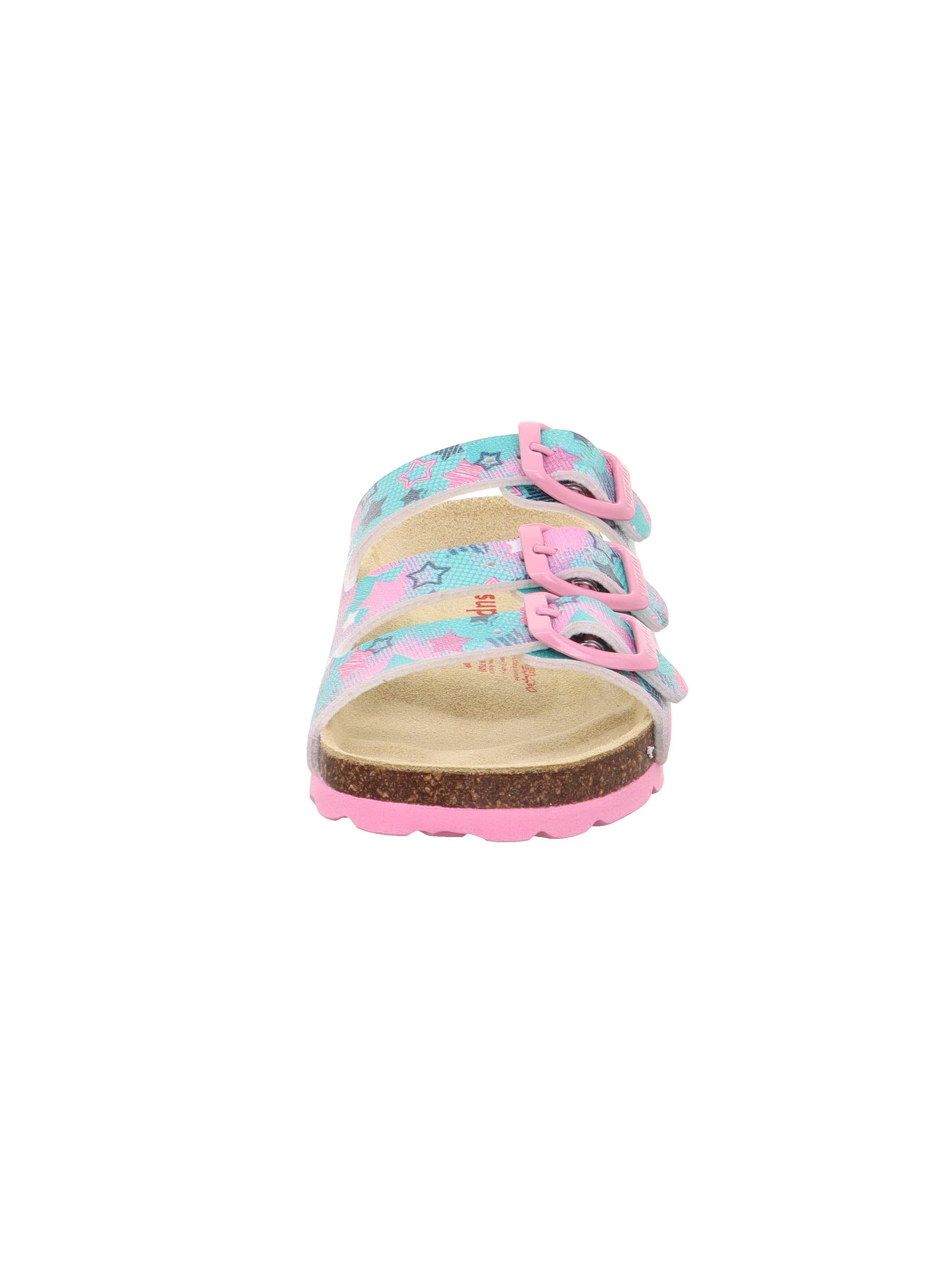 Superfit Dziewczynki Fussbettpantoffel Hausschuhe 1-800113Buty typu mule