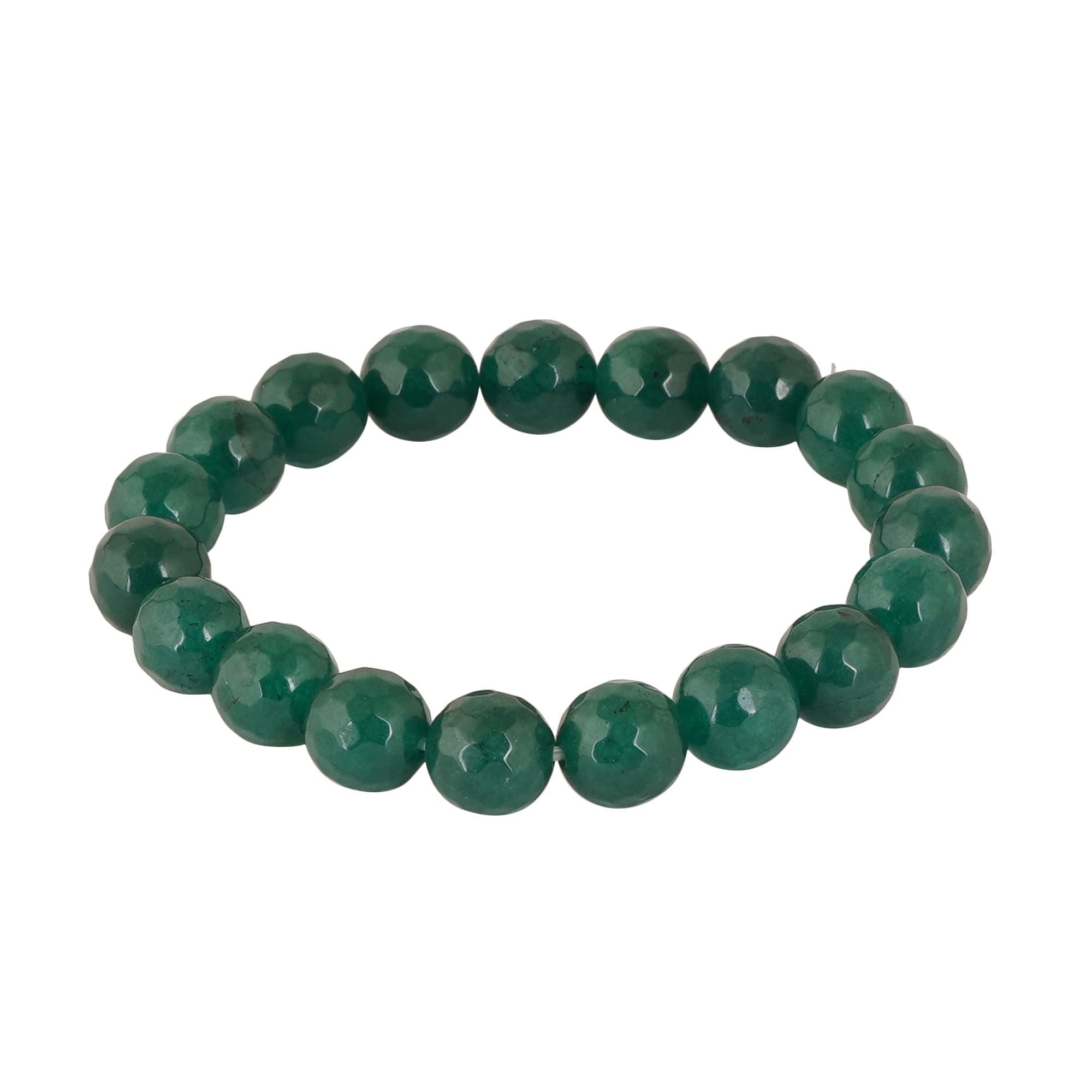 Numerology Products Green Aventurine Crystal Bracelet| Energized| Diamond Cut Crystal| 10 mm beads| Stretchable Elastic (16-17 cm) (B09QJRLXTV) Amazon Price History, Amazon Price Tracker