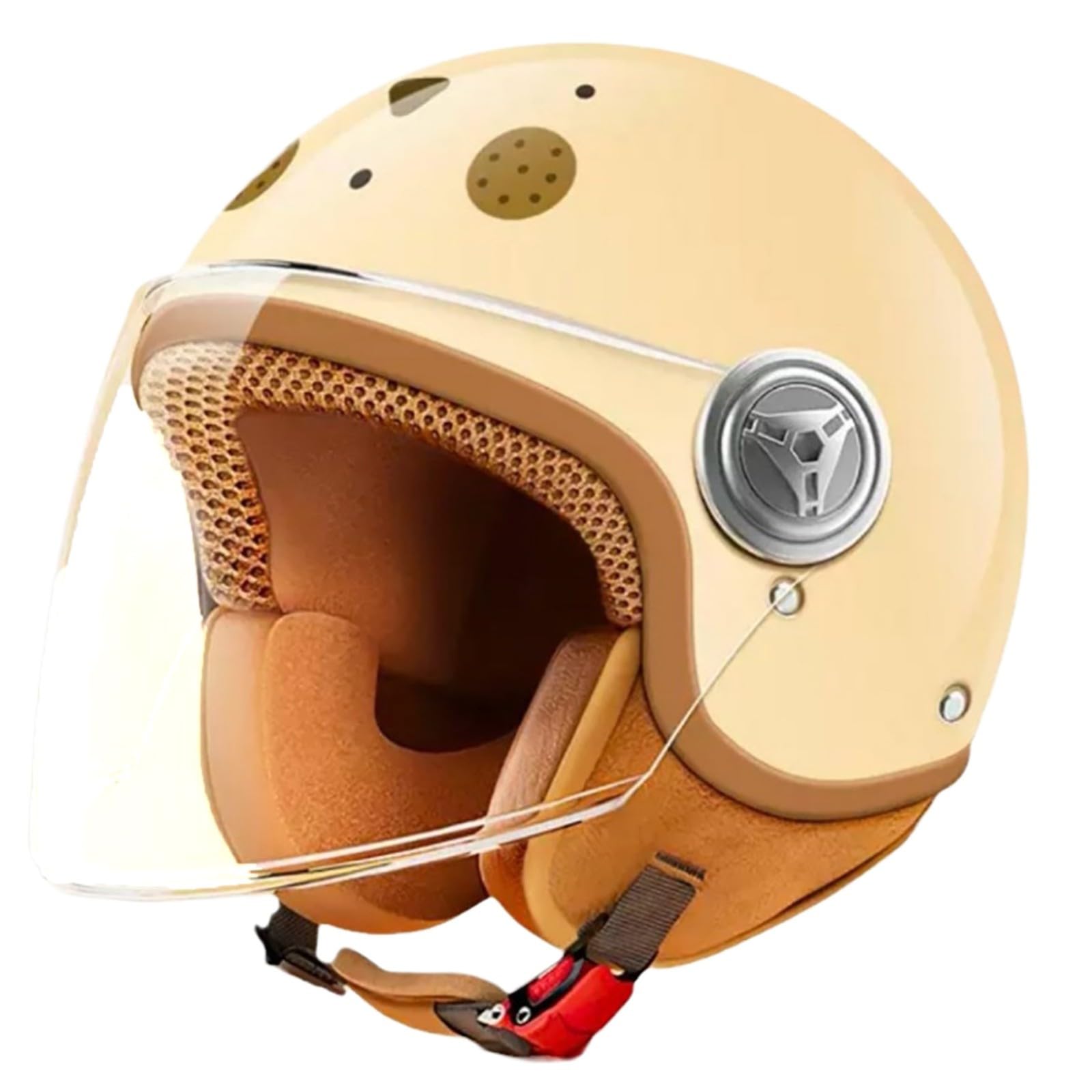 Casque pour Enfants, Casque Réglable pour Vélo, Trottinette Et Roller, Casque Ouvert pour Garçons Et Filles De 3 À 15 Ans, Homologué ECE 22.06 5,(48-54CM)