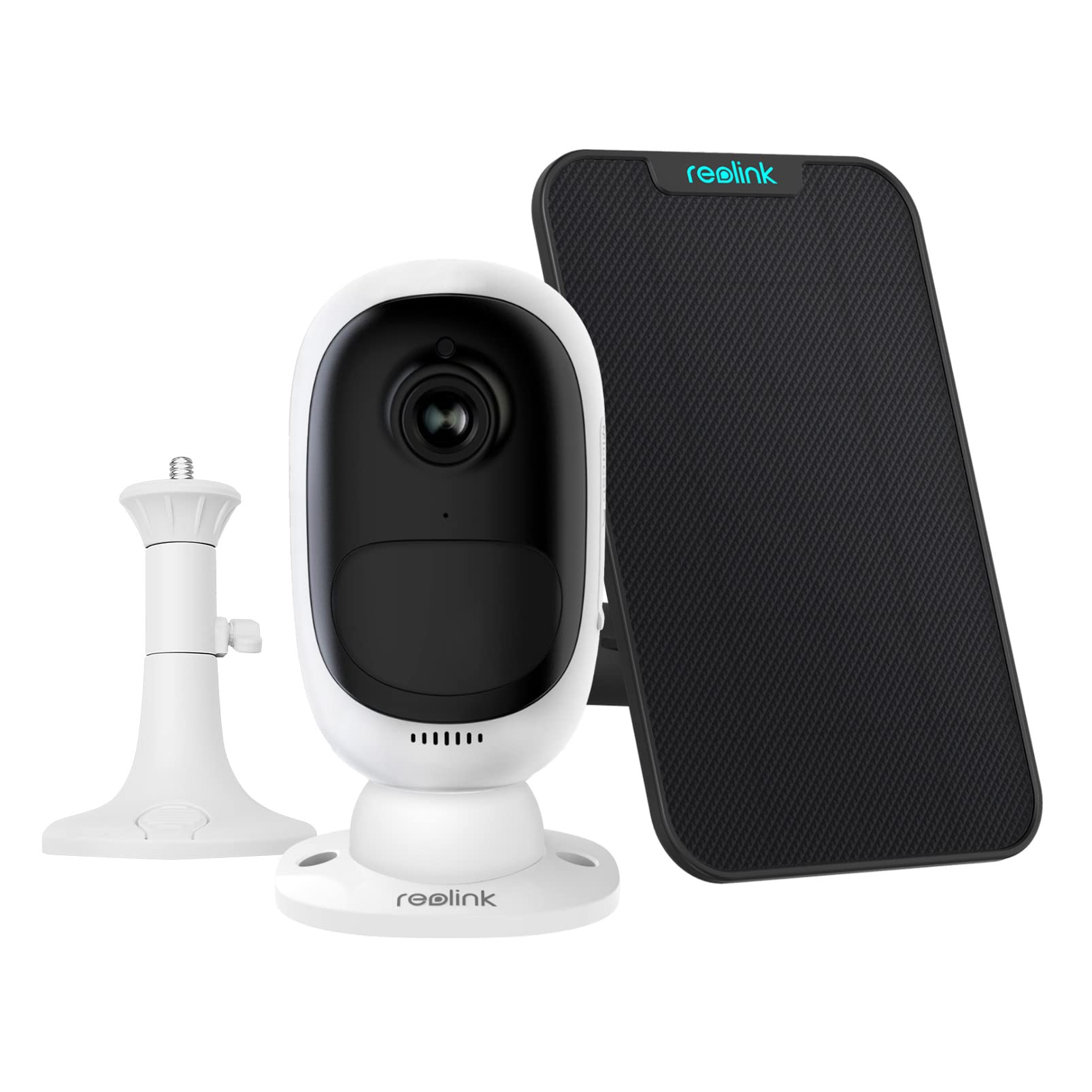 Kit Caméra Surveillance Reolink 5MP WiFi Extérieur - Batterie/solaire, Vision Nocturne Couleur, Stockage Local - Home Hub + 2x Argus Eco Pro + Panneau Solaire - 2