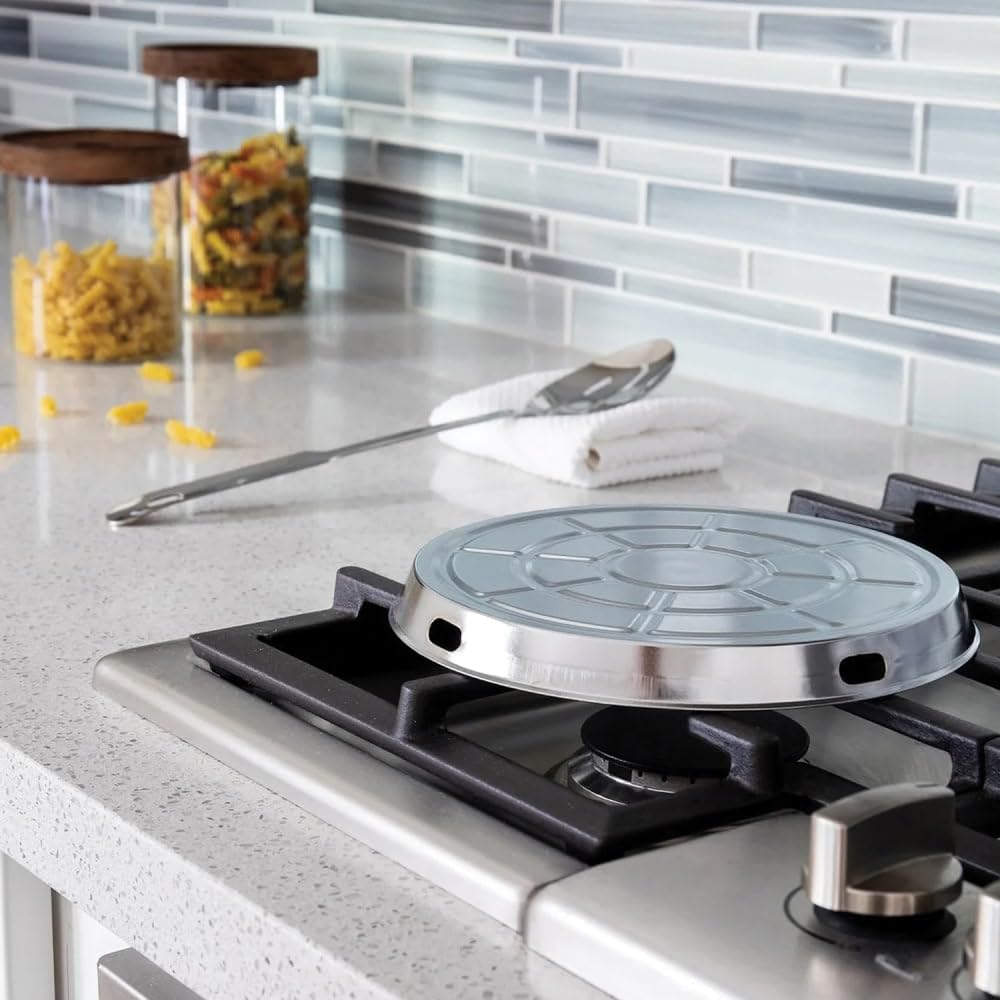 Better Houseware Flame Master, Acero, Plata, L