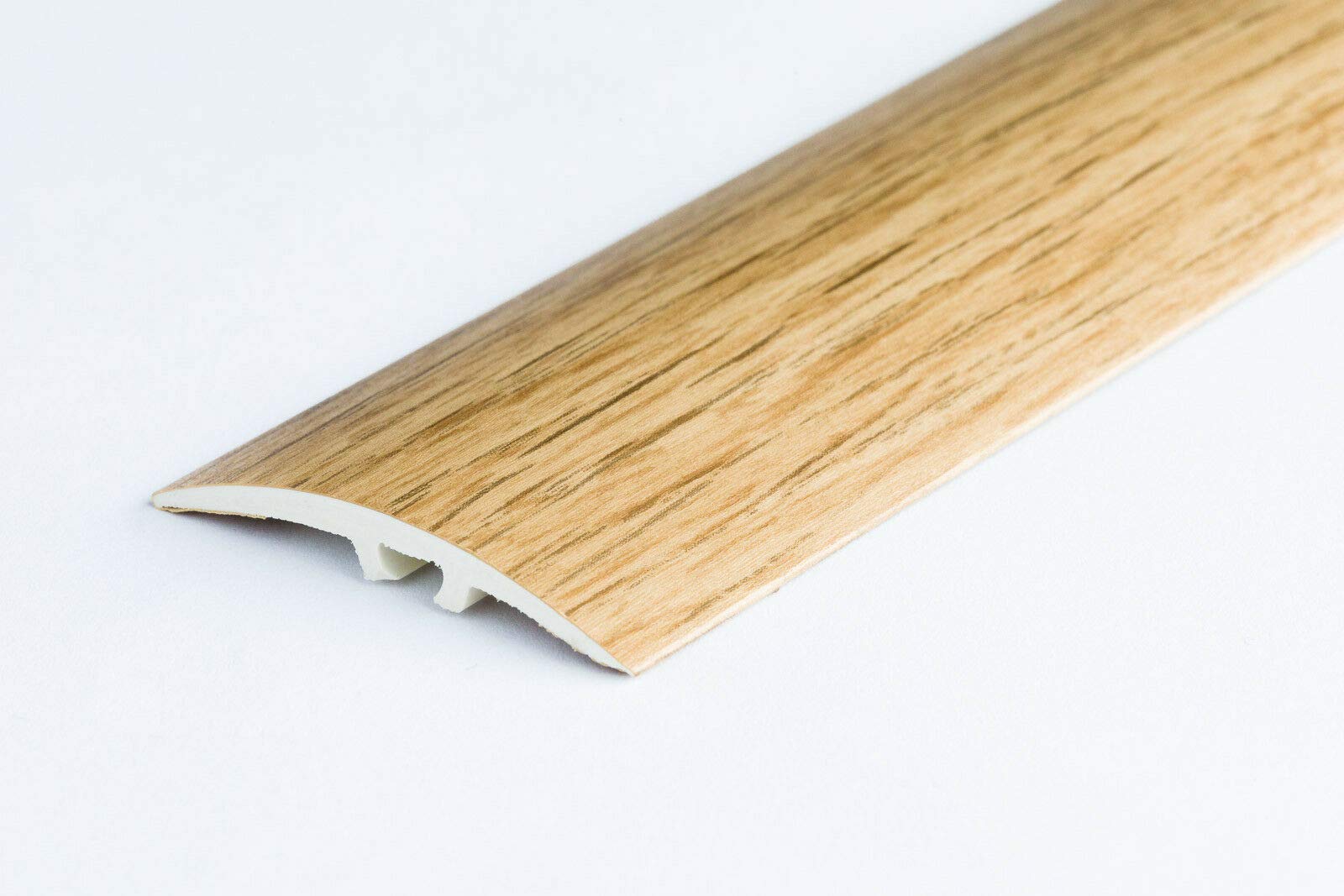 23 Colours Wood Effect Door Edging Floor Trim Threshold - 40mm Self-Adhesive TMW Profiles (Hamilton Oak)