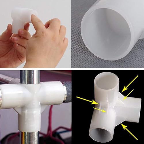 Miniatura 4 de HMEIGUI Organizador de estantes portátiles de nailon, poliéster, tela de algodón y poliéster, plegable, rápido y fácil de montar, color amarillo