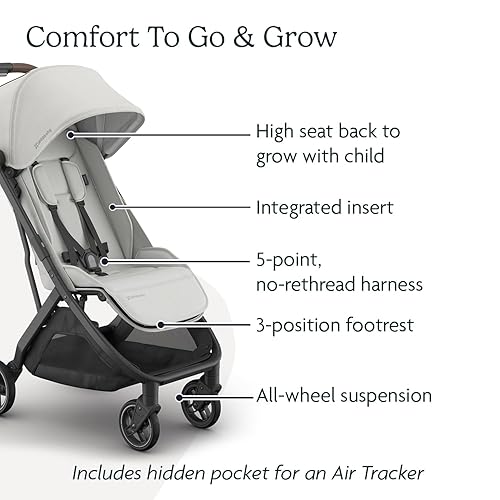 Miniatura 5 de UPPAbaby Minu V3 Cochecito de viaje Diseño ligero + compacto Plegado + despliegue con una mano desde el nacimiento + Compatible con Savannah