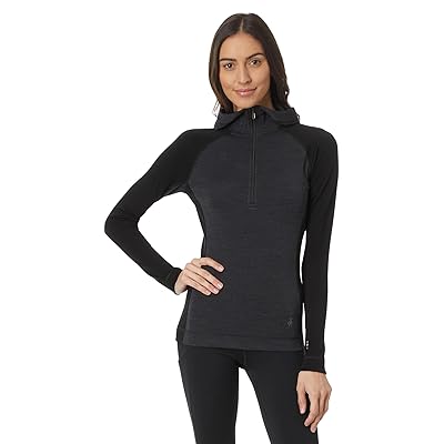 Smartwool Classic Thermal Merino Base Layer 1/2 Zip Hoodie Women