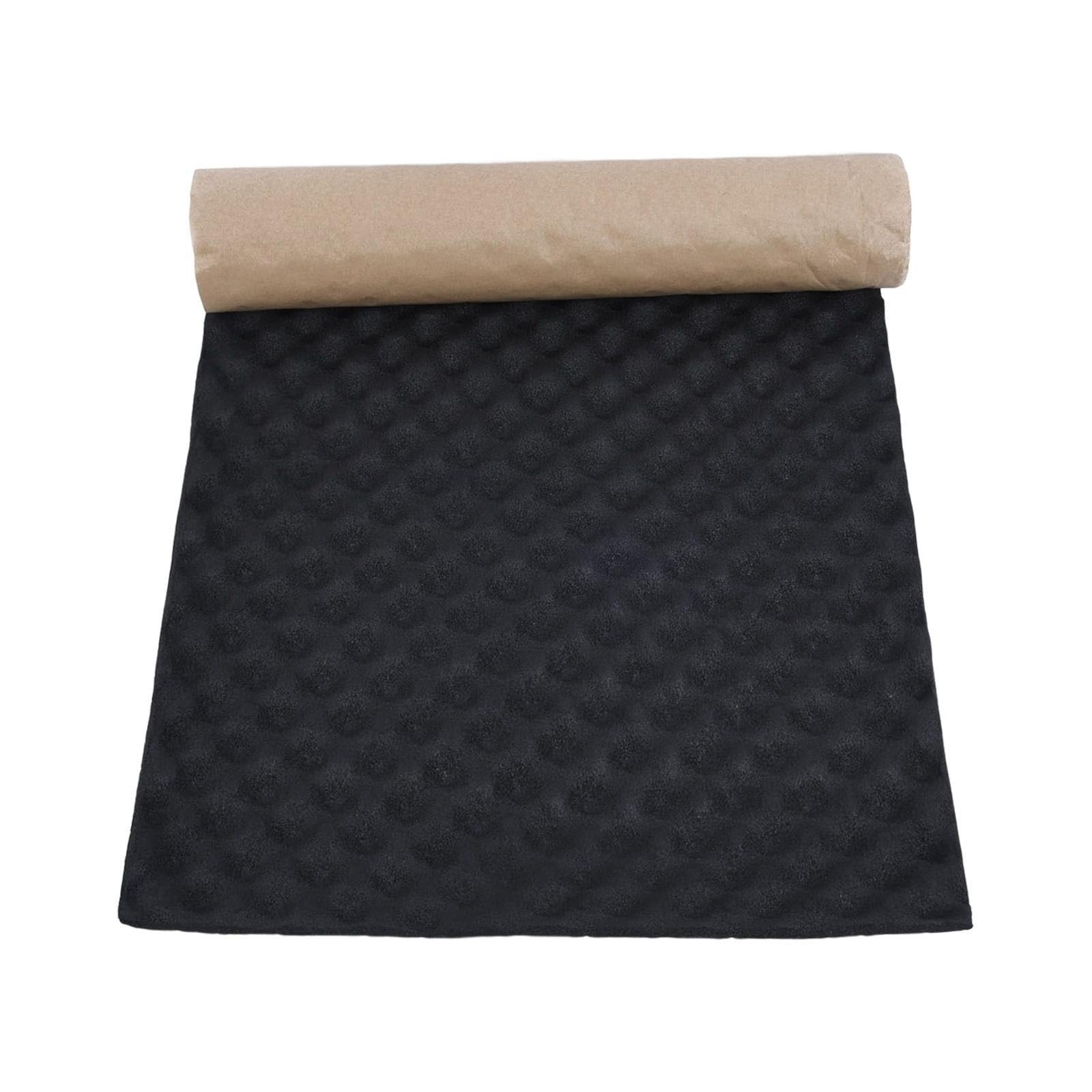 Cydzsra Sound Deadener Reduces Distracting Sounds Road And Weather For Relaxing Sound Deadener Heat Insulation Mat Handle Automotive Deadening Auto Truck 50X50x2cm