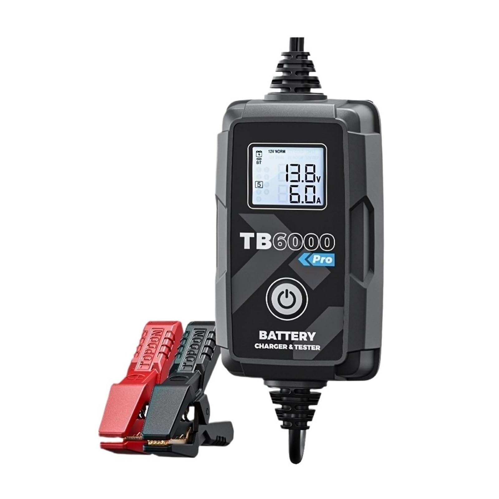 Przenośna Ładowarka Samochodowa I Tester Akumulatora Samochodowego 5-240Ah 6V 12V DIY Kwasowo-ołowiowo-litowa łAtwy W UżYciu