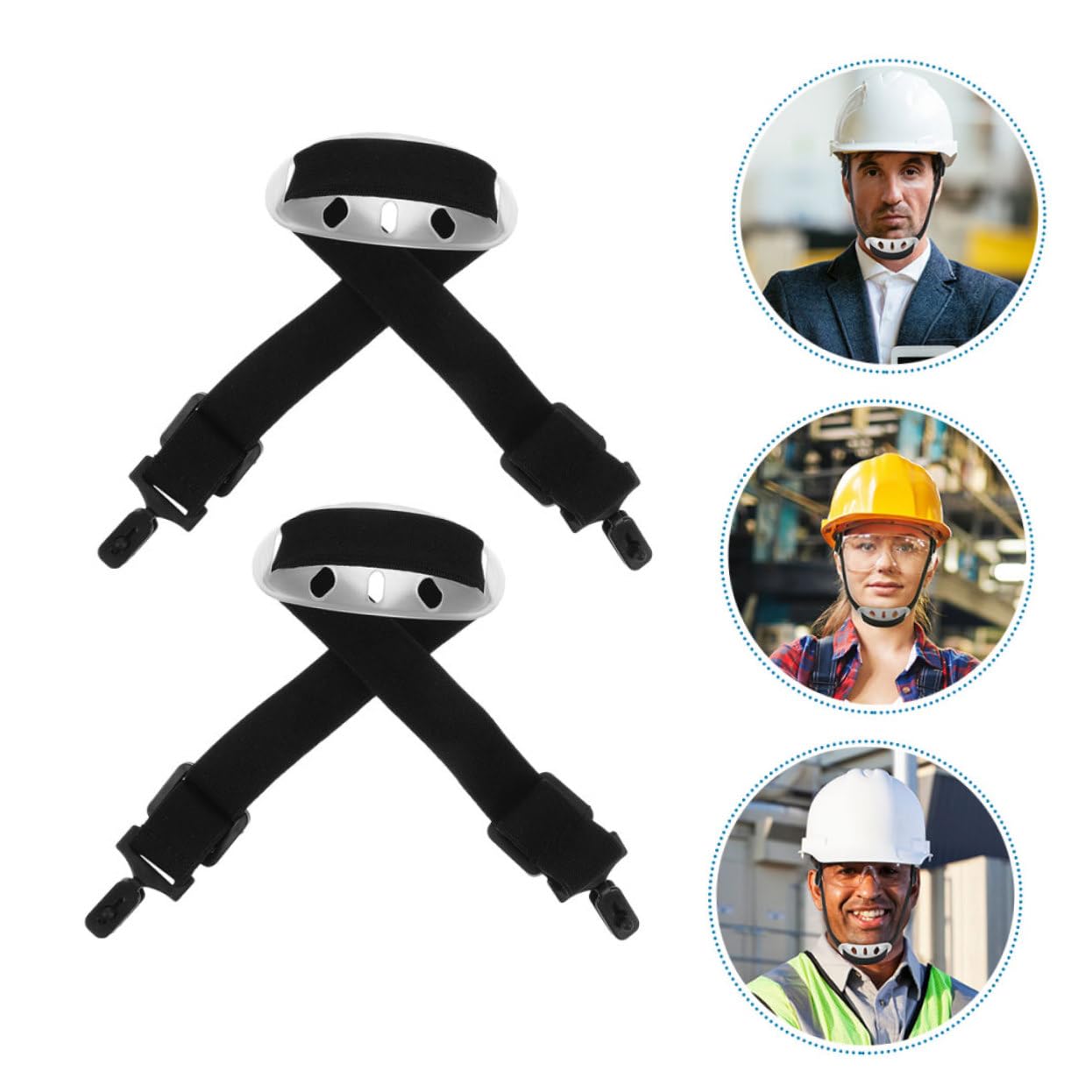 HEMOTON 18 Piezas Casco Correa para La Barbilla Casco Accesorios Correa para La Barbilla Reemplazo Chin Liner Correa para La Barbilla Reemplazo Correa para La Barbilla Casco Correa