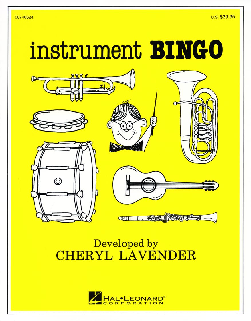 Instrument Bingo Interactive Music Learning Game | Includes 30 Player Cards, Caller Cards & Online Audio Access | Fun Classroom Resource for Teaching Instrument Sounds | All Ages Educational Game