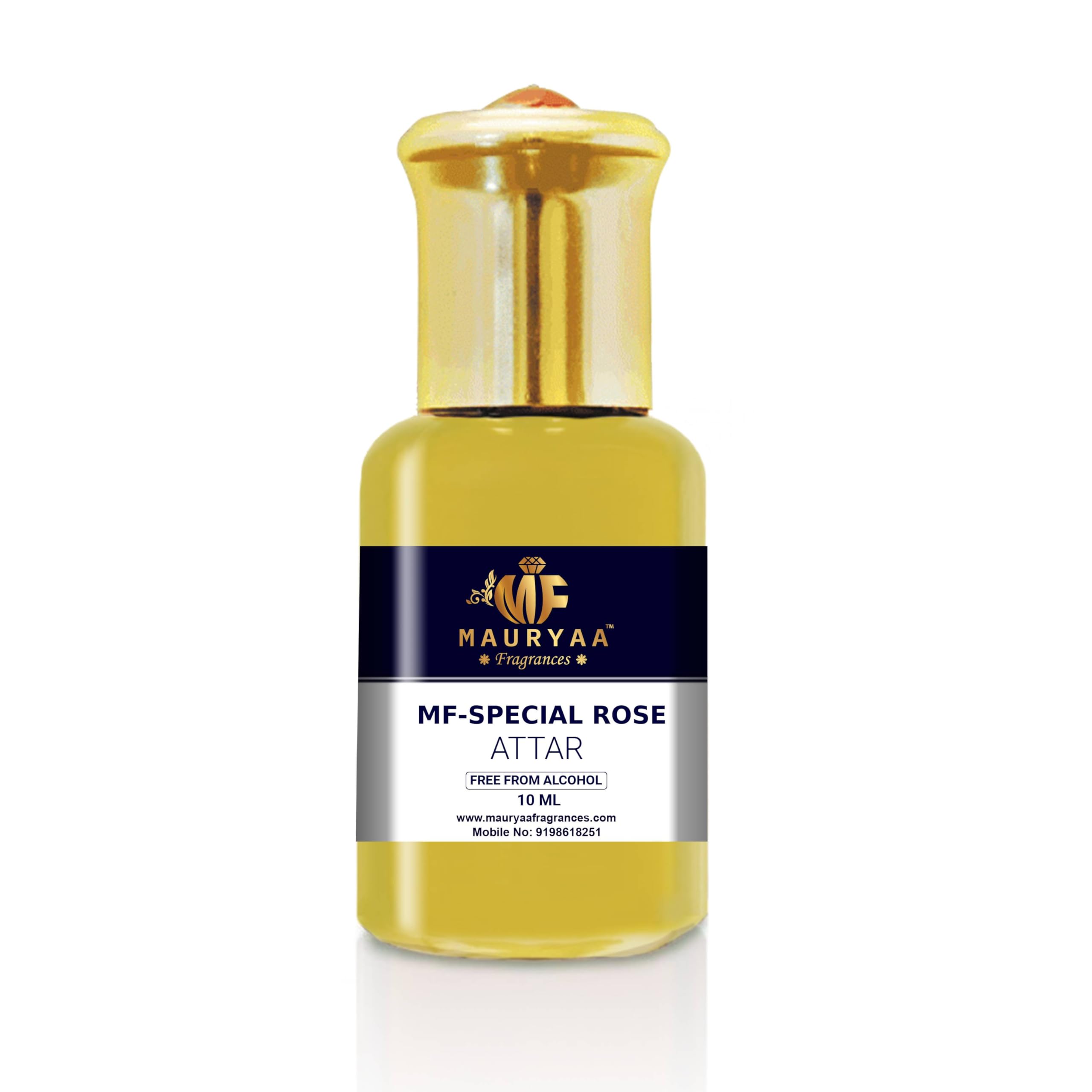 Pure Special | Rose Attar for Men and Women Luxury Itra/Itari | Alcohol Free | Arabian Oudh Etar | Natural Itar Perfume - 10ML