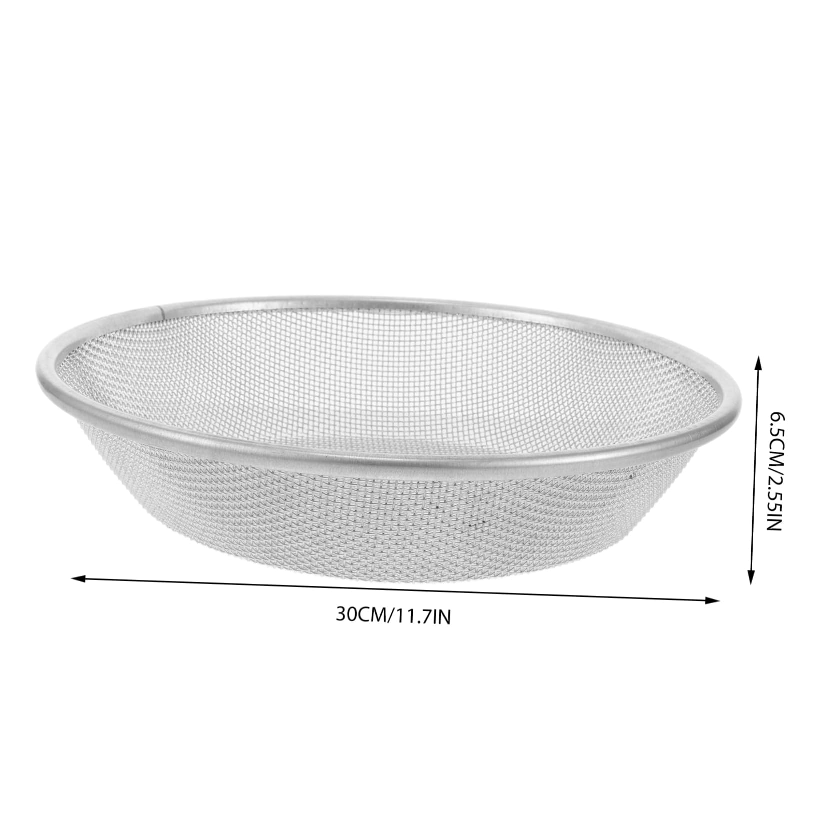 VICASKY Cedazo de Malla Delicada para Compost y Suelo, 30 Cm, Compatible con Cubo de 5 Galones, Herramienta de Jardinería y Duradera