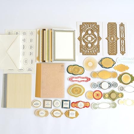 Amazon.com: AHANDMAKER DIY Envelope & Card Making Kits, 27 Kinds ...