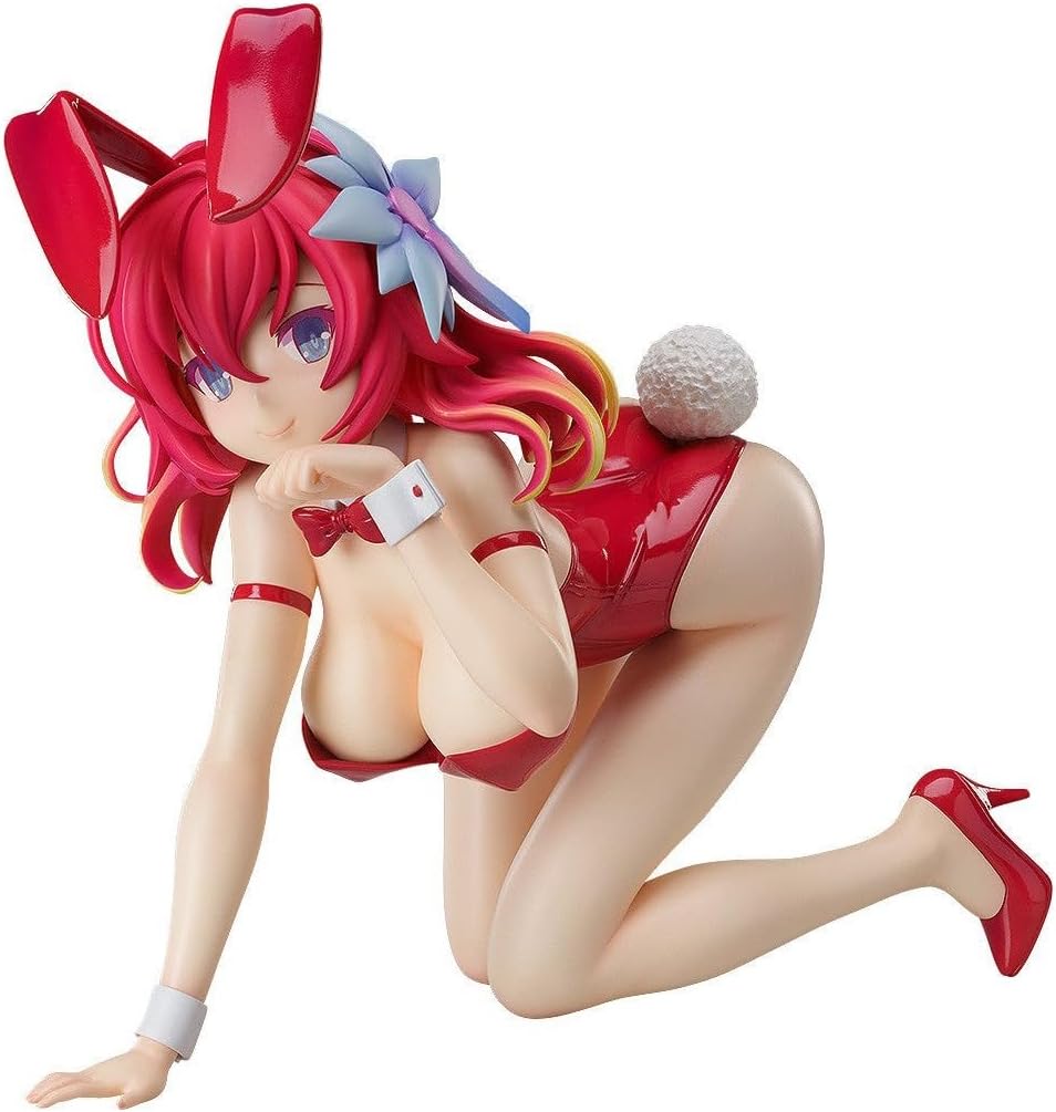 FREEing No Game No Life: Stephanie (Bare Leg Bunny Ver.) 1:4 Scale PVC Figure, Multicolor
