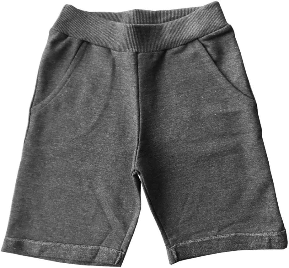 Bermuda Moletinho 10 ao 16 Juvenil Shorts para Praia Esportes Férias Escolares Baby Deluxe Algodão