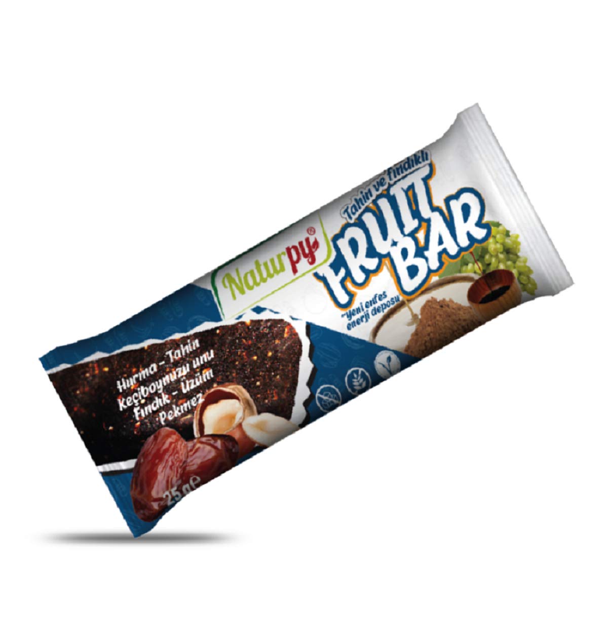 Naturpy Glutensiz Tahinli ve Pekmezli Bar 25 GR