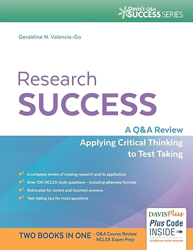 Research Success: A Q&amp;A Review Applying Critical Thinking to Test Taking (Q&amp;a Success)