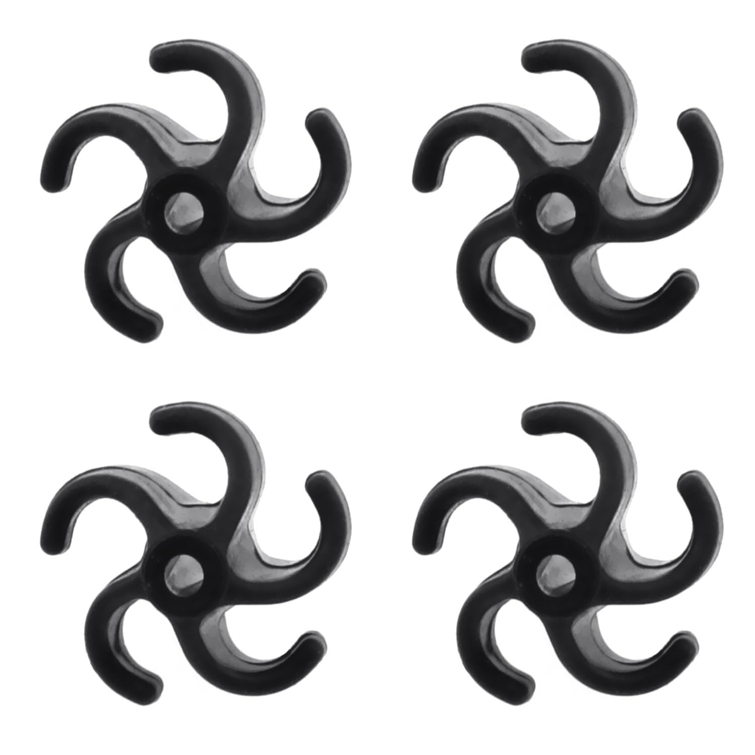 E-outstanding 4PCS Rubber Archery Bow String Stabilizer Recurve Compound Bow Bowstring Shock Dampener Rubber Archery Bowstring Shock Absorber