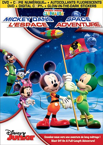 Disney Mickey Mouse Clubhouse: Space Adventure (Bilingual) [DVD]