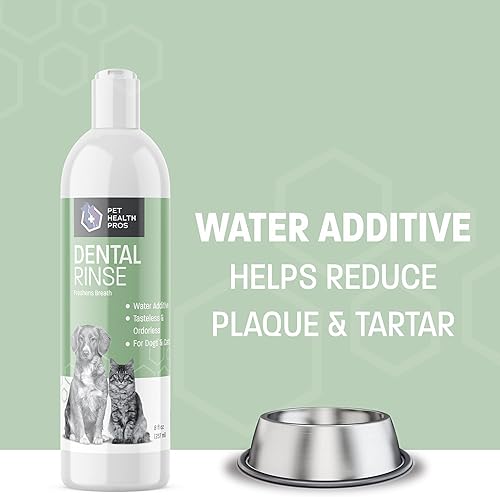 Miniatura 2 de Aditivo de agua para el aliento de perro, aditivo de agua para gatos y perros para el cuidado dental, aditivo de agua dental para perros y
