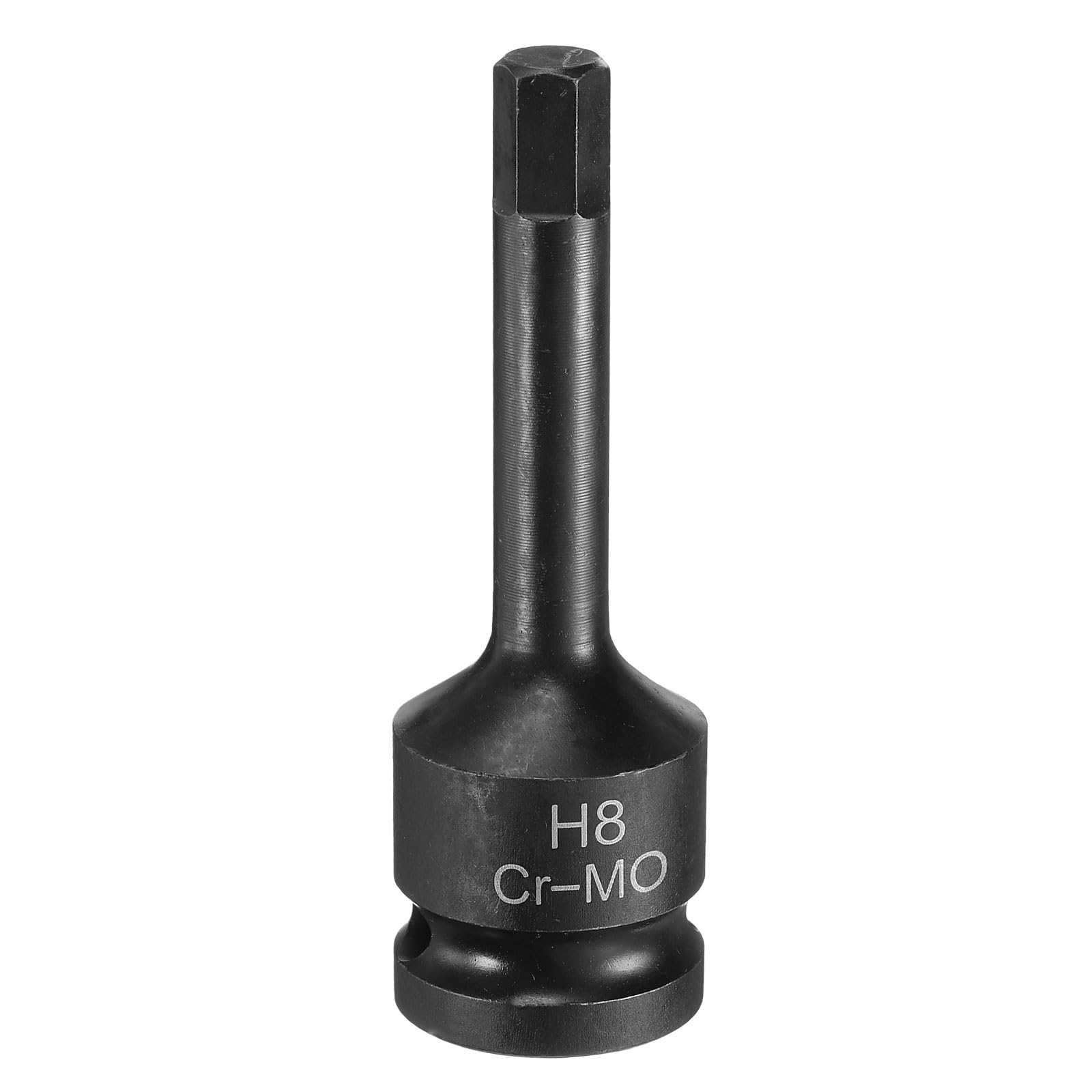 Douille à choc hexagonale H8 1/2 po en acier CR-MO noir de 8 mm uxcell