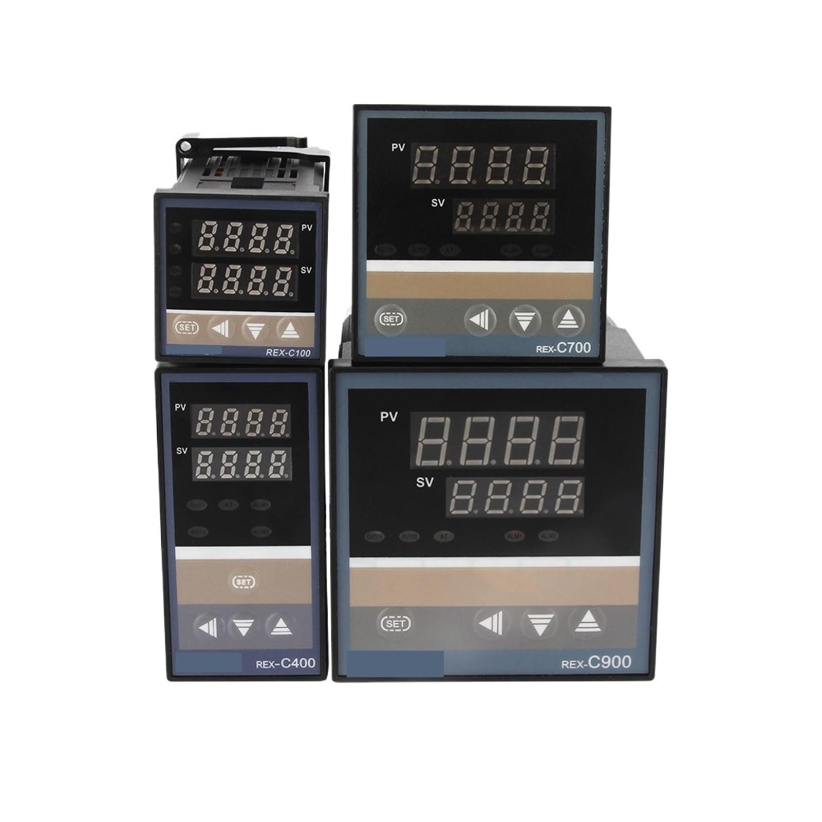 Thermostat intelligent REX-C700 à affichage digital et régulation thermique 220V