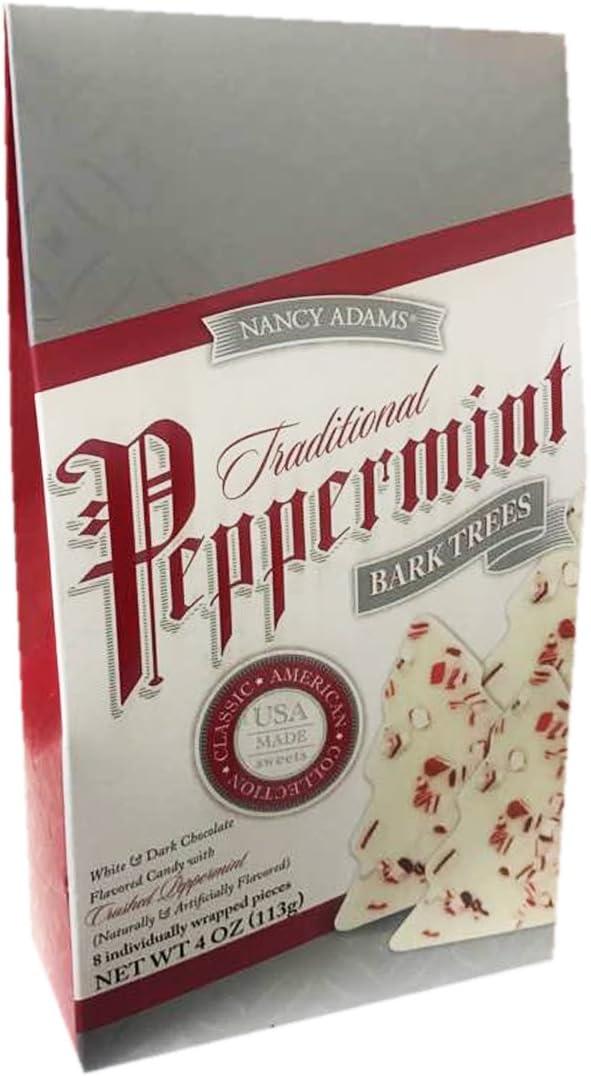 Nancy Adams Holiday Classic Peppermint Bark 4oz (Bark Trees)