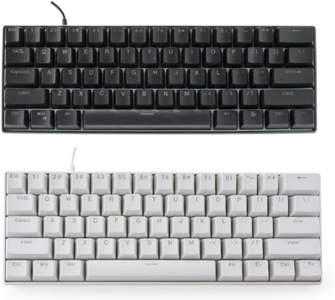 Amazon | CokBlu 61 キー本格ゲーミングミニキーボード コンパクト設計