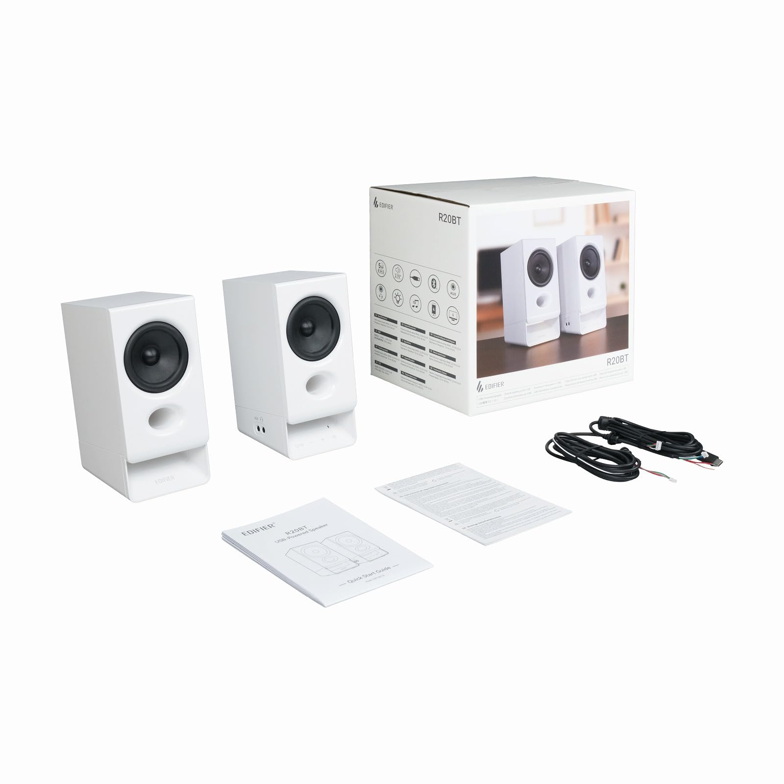 Amazon.co.jp: Edifier USB電源スピーカー 入力3系統 USB Bluetooth