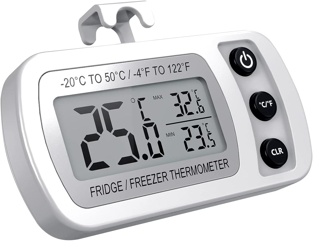 ORIA Kühlschrank Thermometer, Digitale Gefrierschrank Thermometer