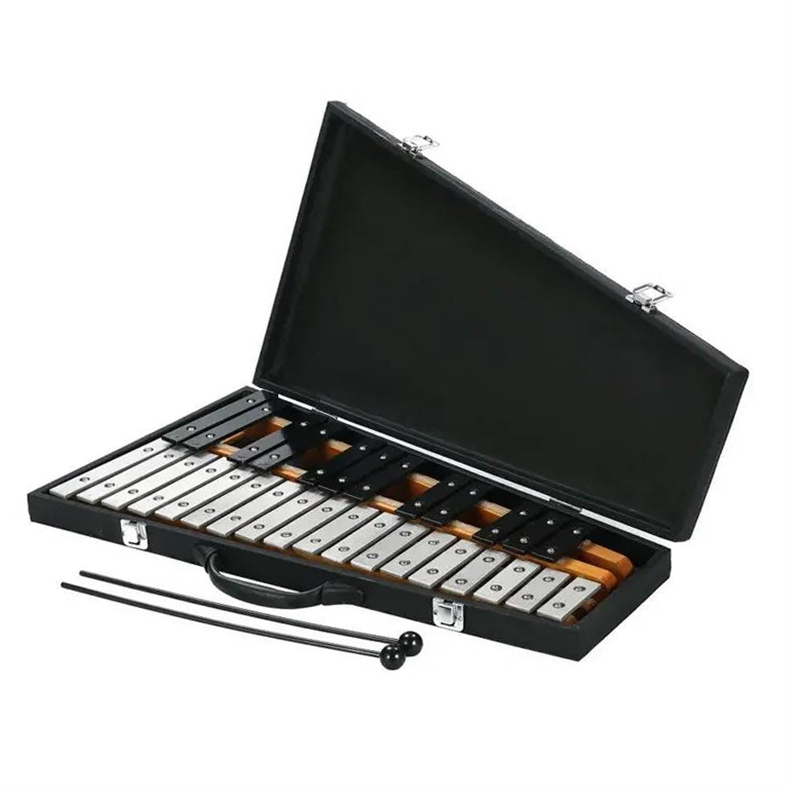 Xilófono Xilófono Profesional De Madera Glockenspiel De 30 Notas Con Mazo Instrumento De Percusión Profesional Xilófono