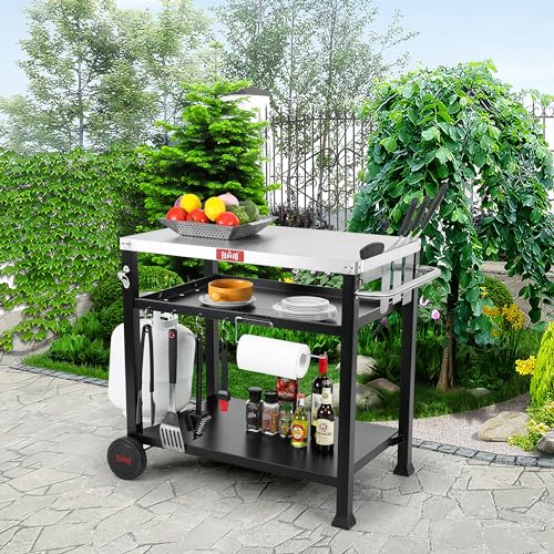 Commercial Stainless Food Serving Cart
