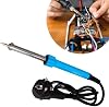 BUFFER® 40w Plastic Handle Soldering Iron Pen Swivel Head Soldering Pen Electric Soldering Pen Adjustable Soldering Device Temperature Adjustable Soldering Tool