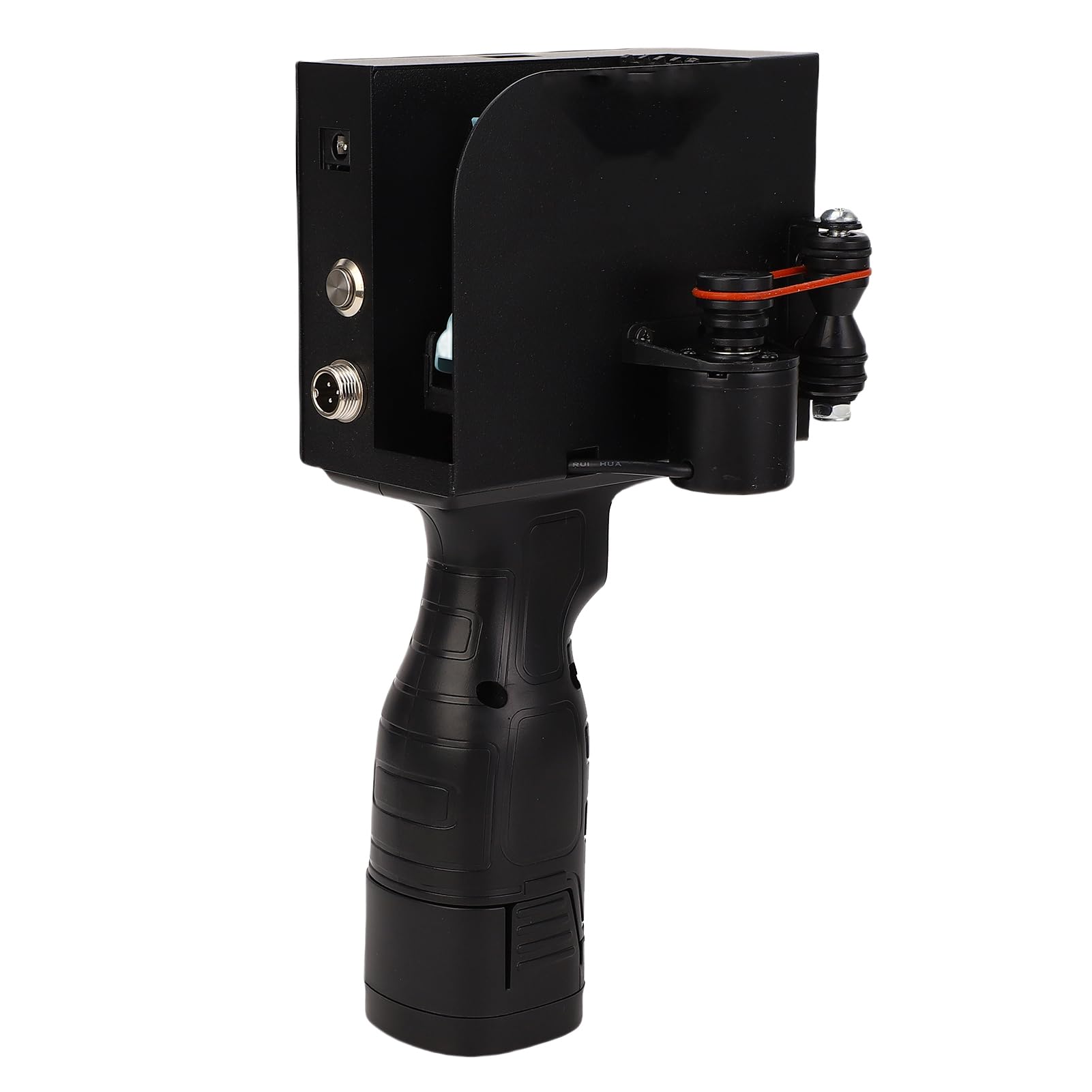 Jeffergarden Stampante a Getto D'inchiostro Portatile 600 Dpi Stampante Portatile per Codice, Data, Numero di Serie Stampa su Plastica, Cartone, Legno, Metallo, Vetro, Alluminio (Spina europea)