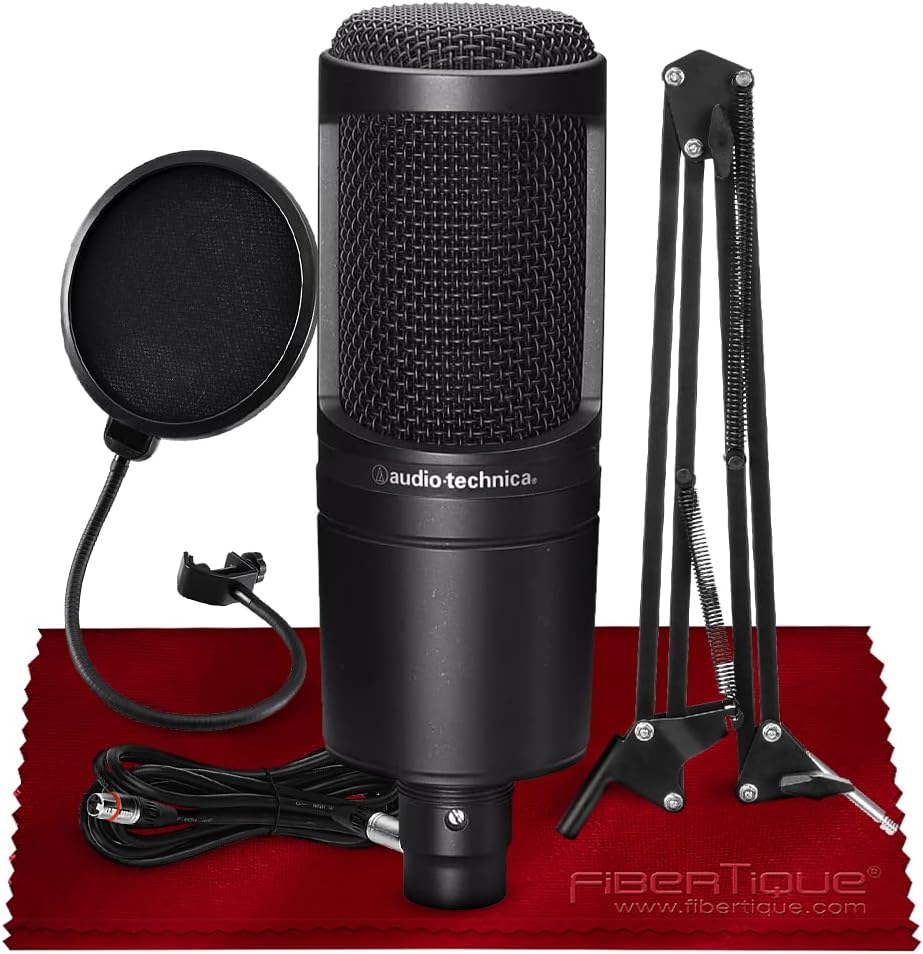 AudioTechnica AT2020 Cardioid Condenser Microphone