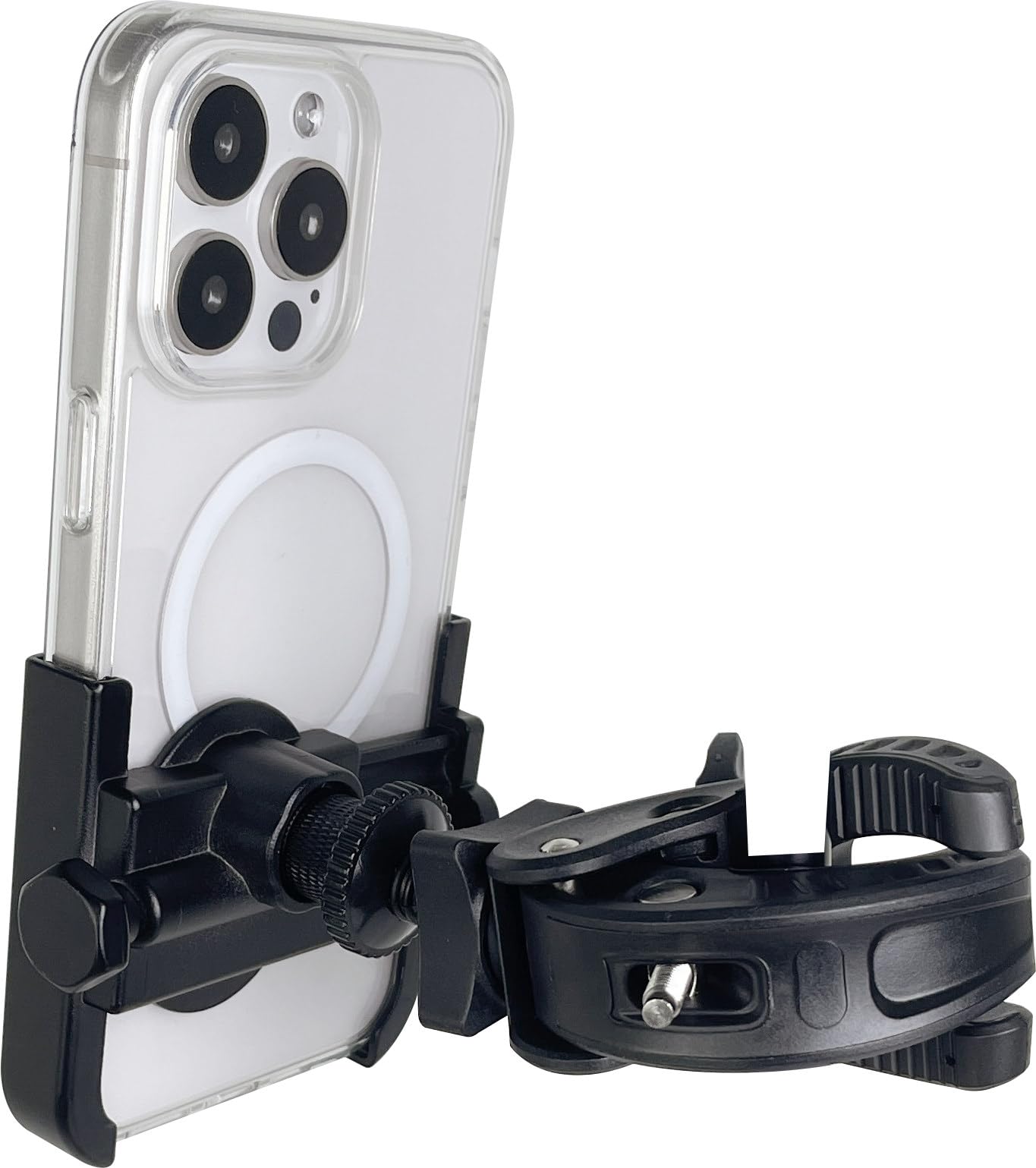 Tour Pro Golf Pod 3.0 Universal Aluminium Phone Holder & Versatile Clamp Perfect to Selfie Video or Photograph Golf Swings or Clamp a Phone to a Trolley. Compatible All Phones & Cameras Great Gift - Image 2