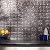 FASÄDE Traditional Style/Pattern 1 Decorative Vinyl 18in x 24in Backsplash Panel in Galvanized Steel (5 Pack)