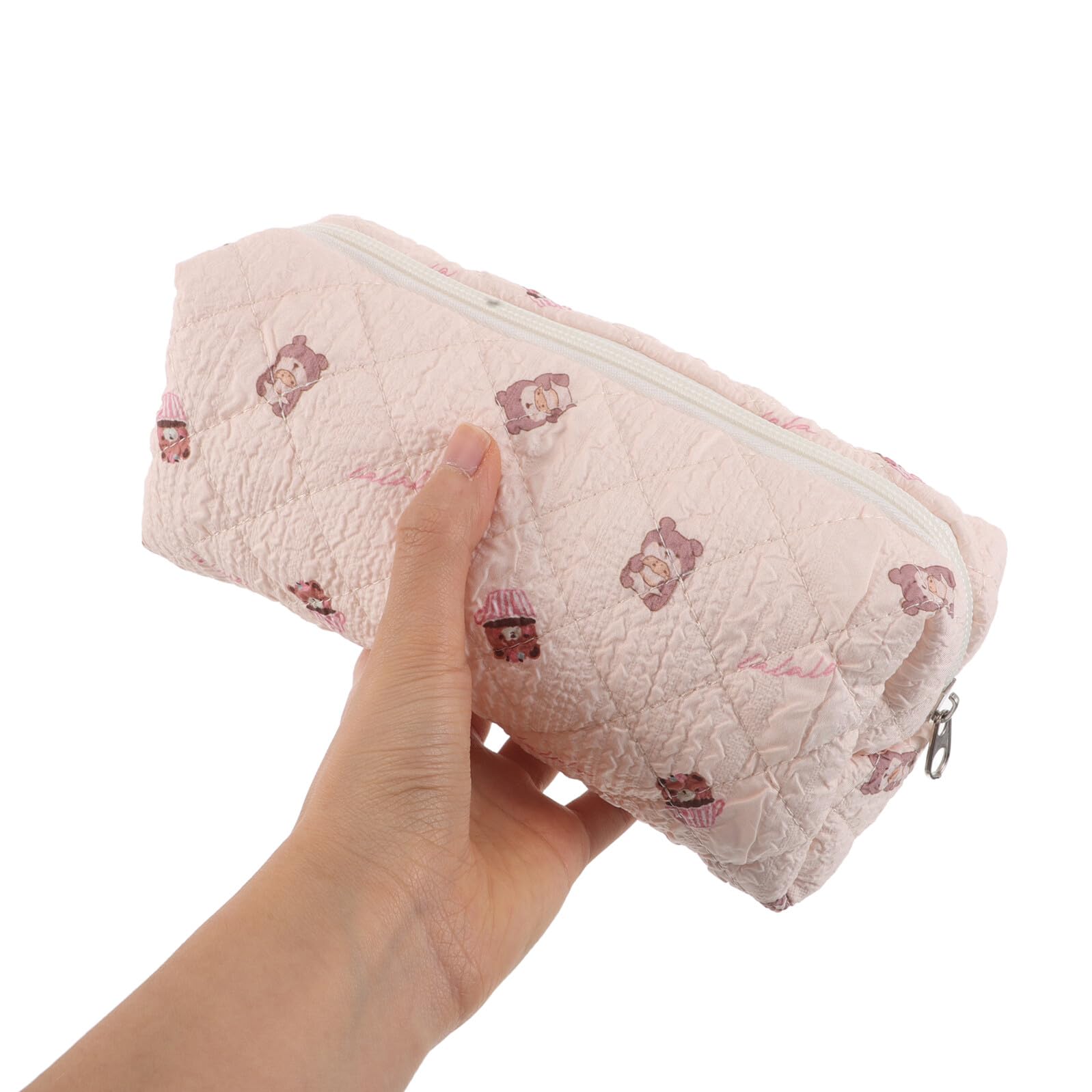 DOITOOL Grande Trousse de Rangement Zippée pour Fournitures Scolaires Étui à Crayons Organisé et Esthétique Pochette de Stockage Pratique pour Filles et Adolescentes