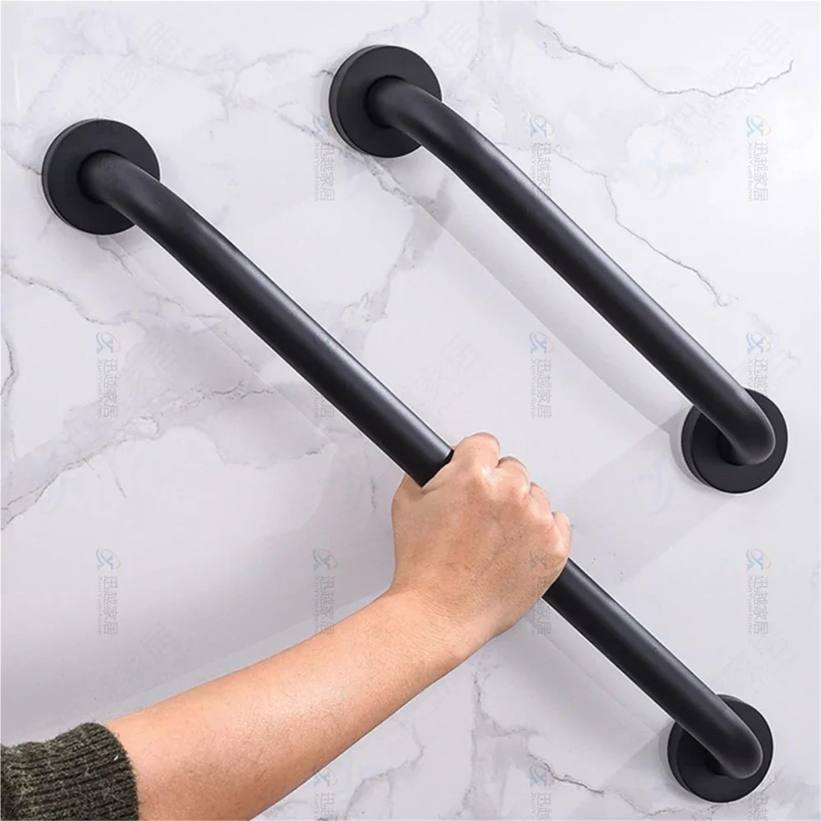 Barras de agarre de inodoro de acero inoxidable, rieles de mano sin barreras para la seguridad de las personas mayores, pasamanos de baño, accesorios de seguridad para personas mayores