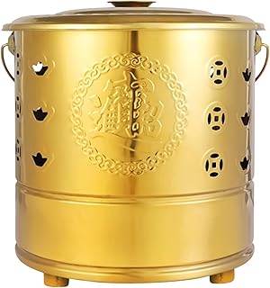 Burn Barrels Burning Trash Stainless Steel Garden Incinerator Burn Cage for Paper Yard Waste