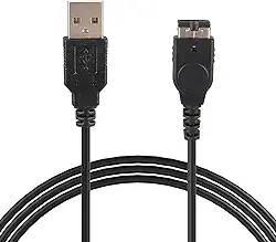 CSTESVN Cabo de carregamento USB Gameboy Advance SP, cabo USB carregador GBA SP para console Nintendo DS original (NDS)/Gameboy Advance SP (GBA SP) cabo carregador USB de 1,2 m