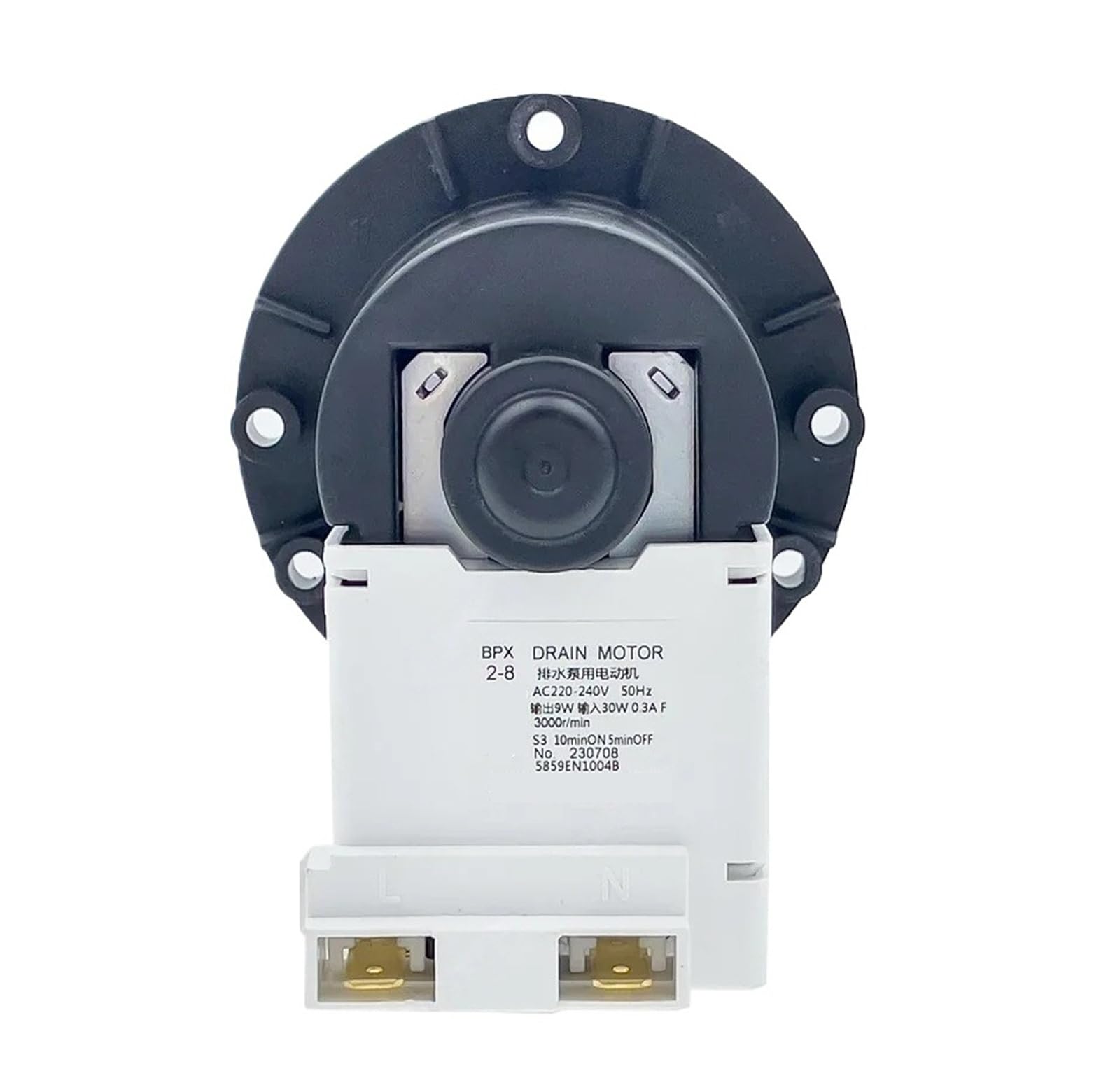 Washing Machine Drain Pump Motor, BPX2-8 AC220-240V 50Hz 30W 3000r/min 5859EN1004B